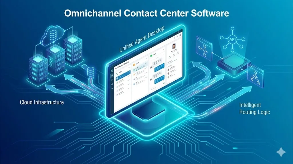 Omnichannel Contact Center Software